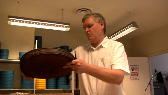 AMPAS documentary curator Ed Carter opens up the can containing KUKAN for the first time.