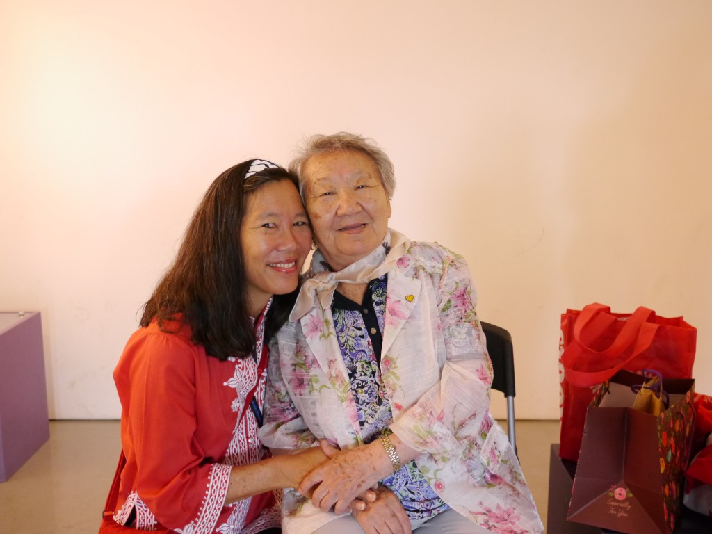 Grandma Gil, one of the Korean "comfort women" we met at the War and Women's Human Rights Museum in Seoul